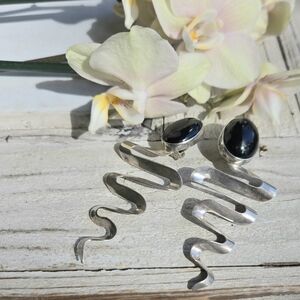 Vintage Sterling Silver Earrings